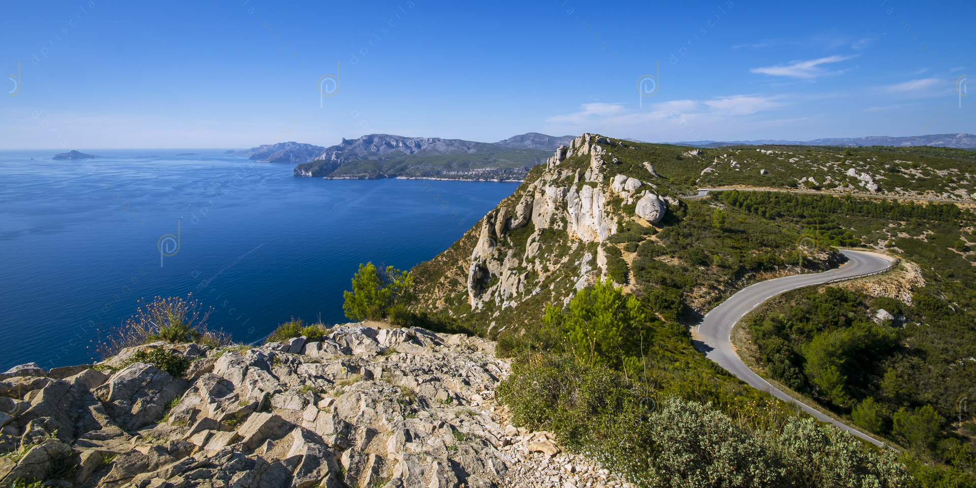 French Riviera scenic route